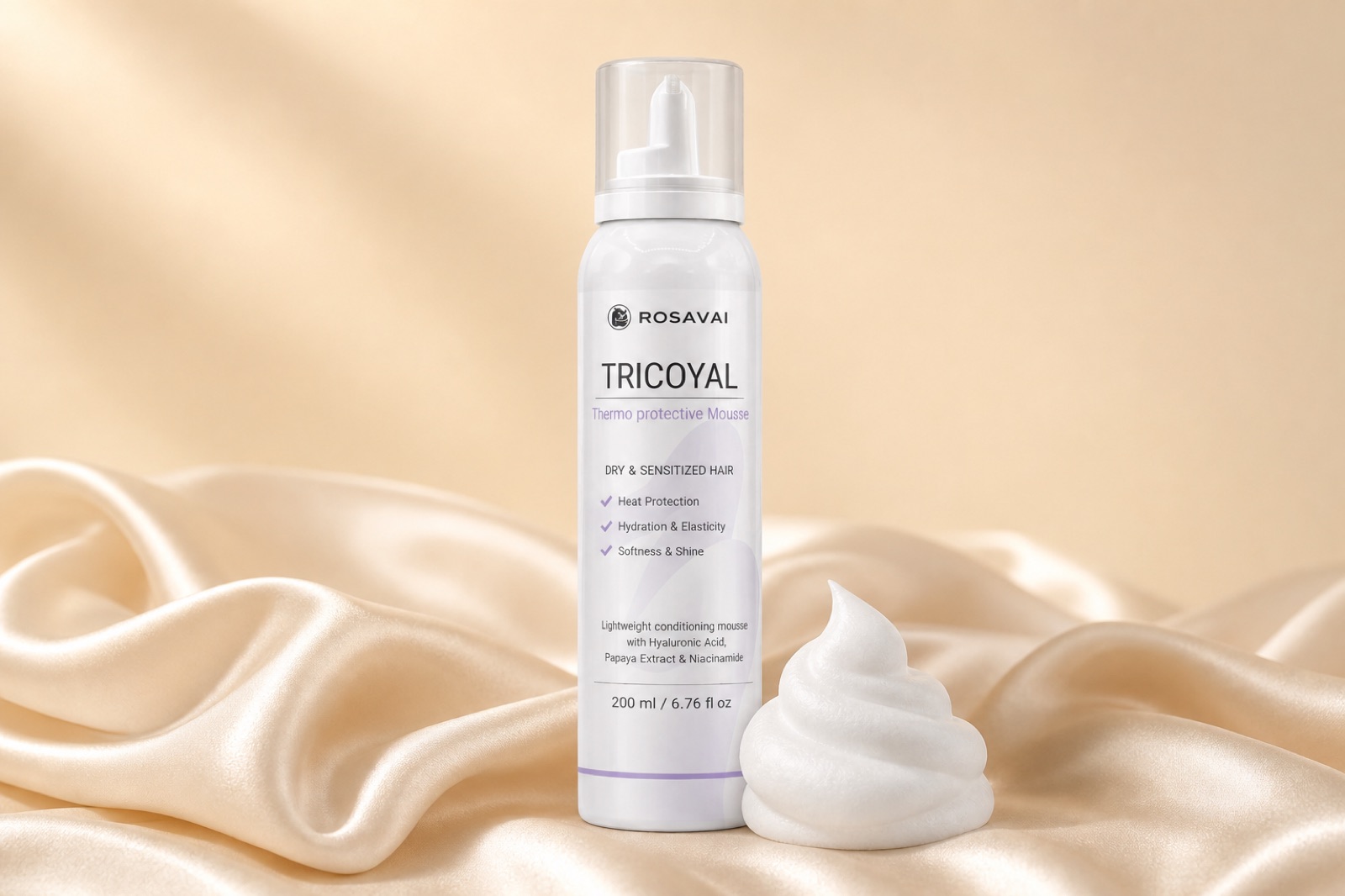 TRICOYAL Thermo Protective Mousse su seta